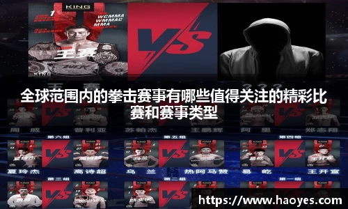全球范围内的拳击赛事有哪些值得关注的精彩比赛和赛事类型