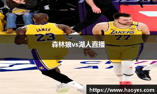 森林狼vs湖人直播