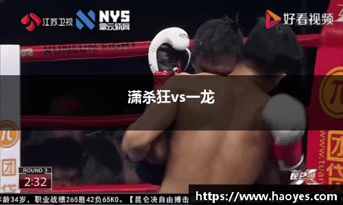 潇杀狂vs一龙