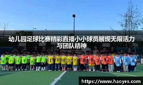 幼儿园足球比赛精彩直播小小球员展现无限活力与团队精神